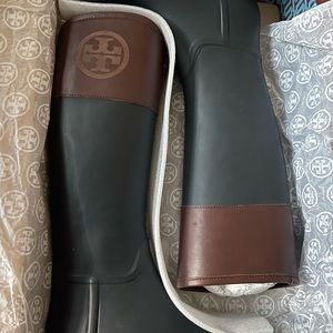 Tory Burch Tall Rain Boots